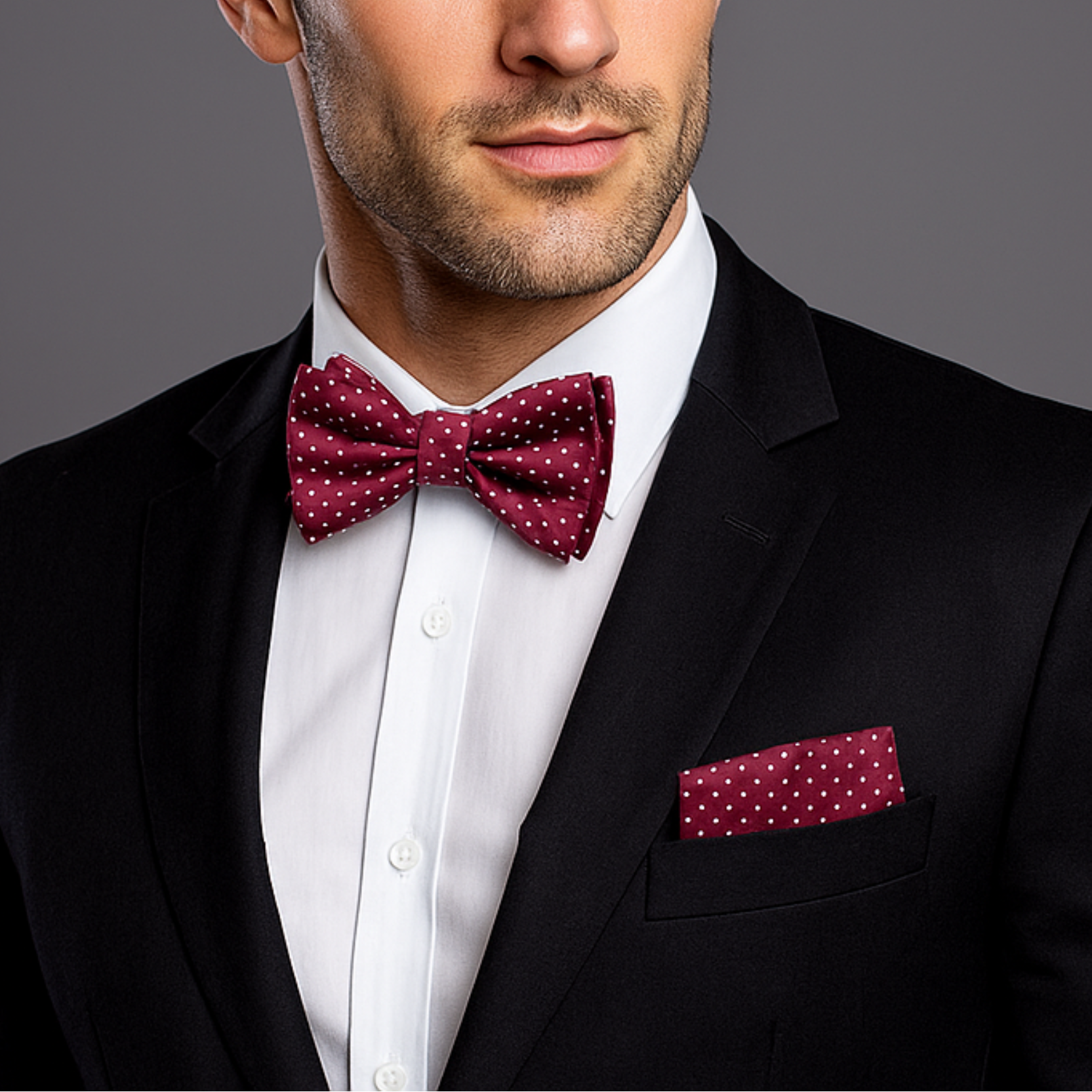 Proper Polka Bow Tie