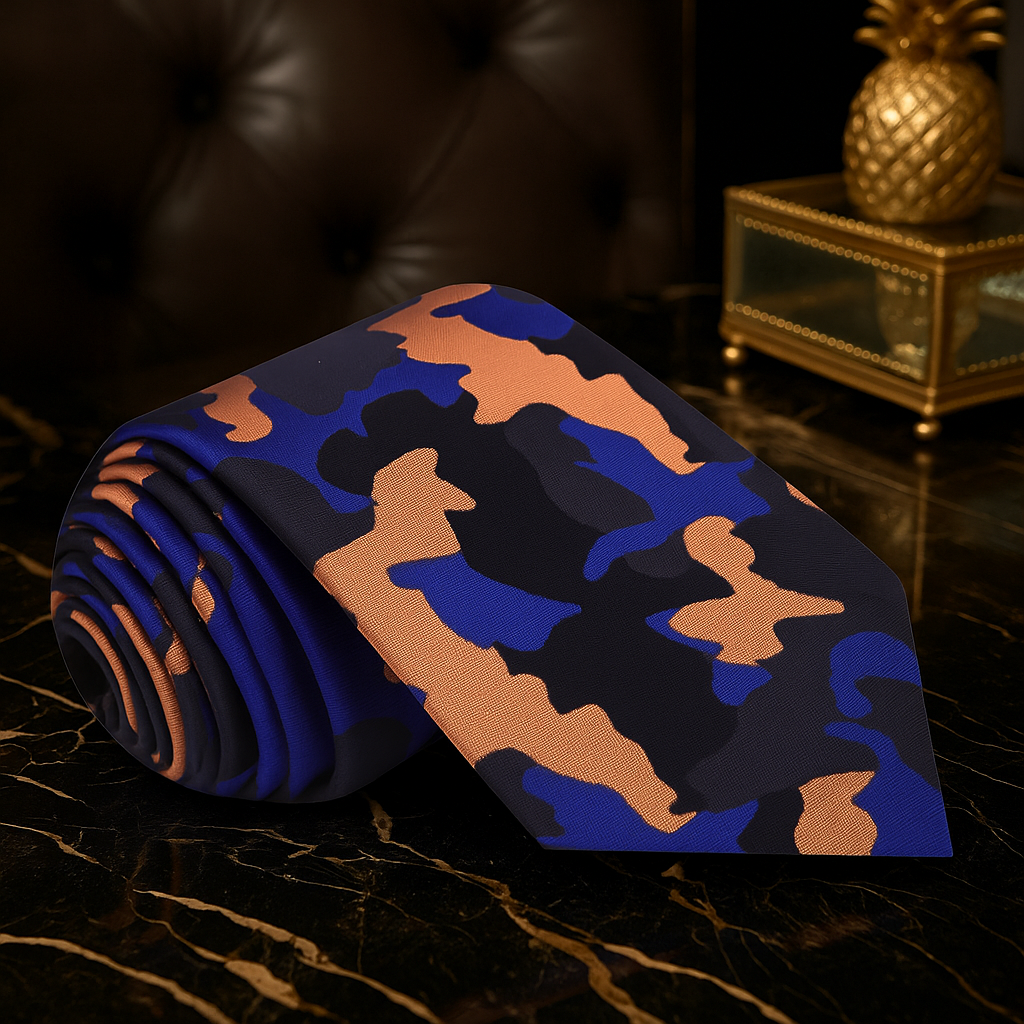 Camouflage Necktie