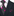 Main: A Black, Pink Dots Pattern Silk Necktie, Matching Pocket Square 