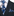 White Blue Black Cheetah Tie and Pocket Square||White