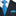 Blue Standard Necktie