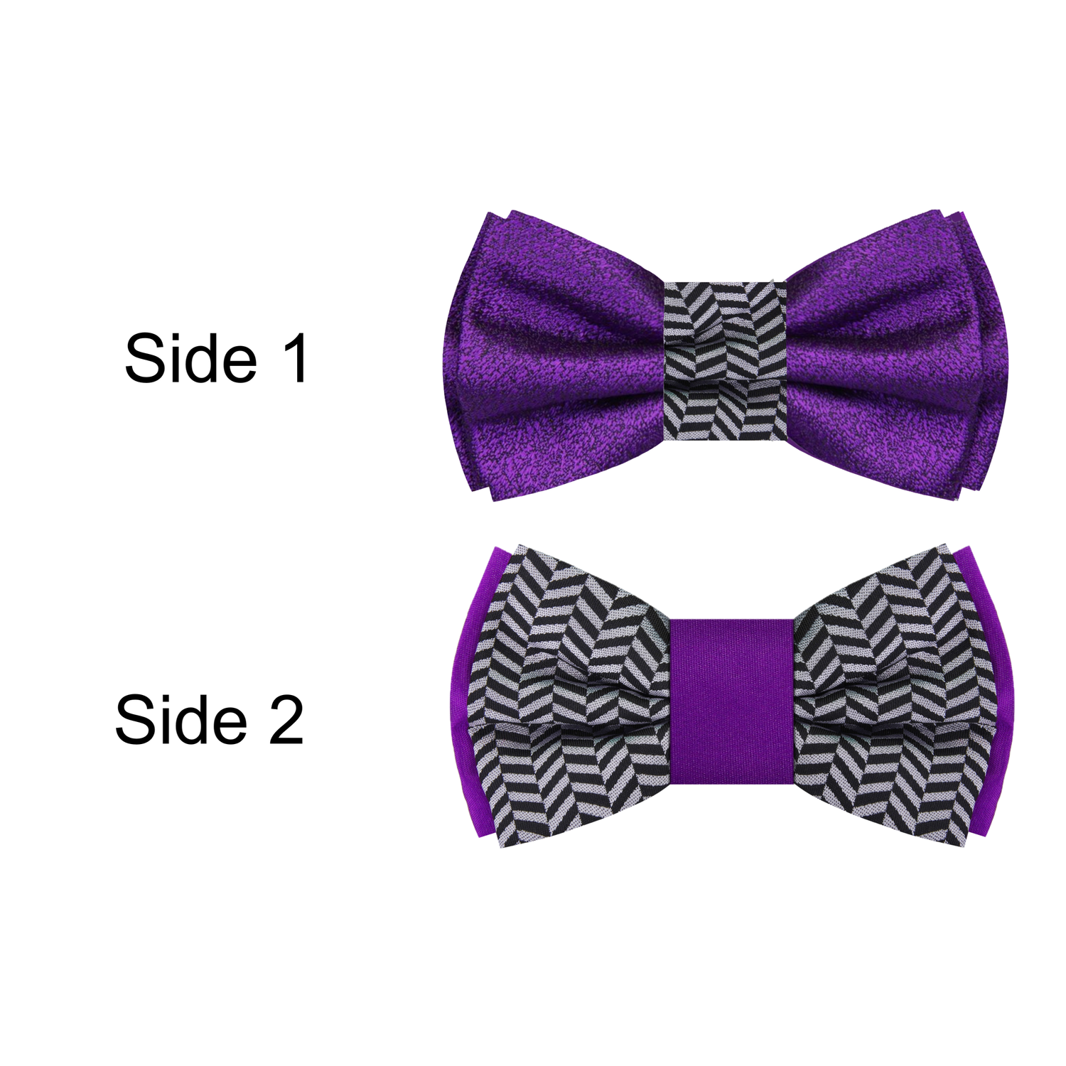 Both Sides of The Double Sided Bow Tie