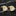 A Gold, Clear Color Diamond Shape Cuff-links