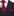 A Red, Black Small Check Pattern Silk Necktie, Matching Pocket Square