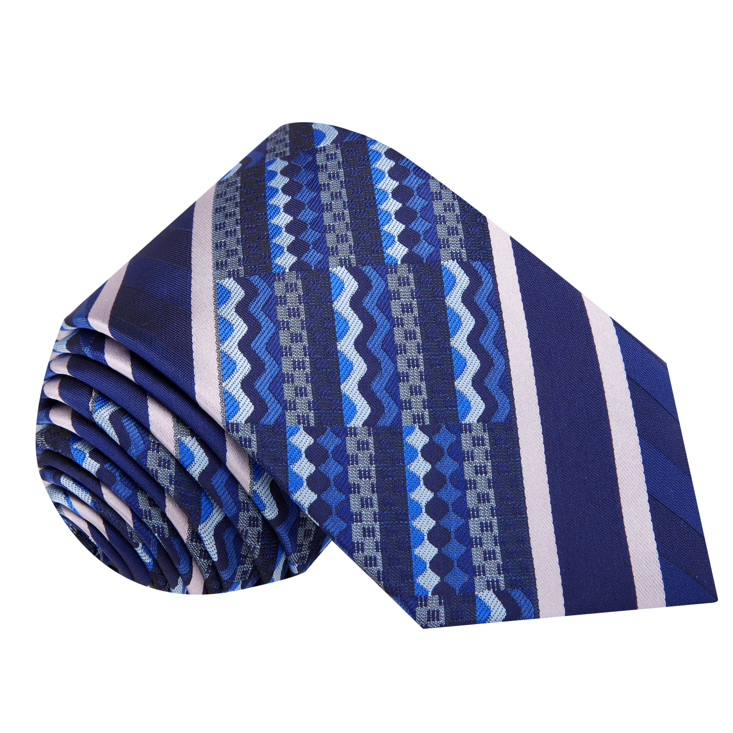 Shades of Blue Tribe Called Class Necktie 