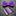 Solid Purple Bow Tie and Accenting Square