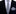 Black White Geometric Skulls Thin Tie and Pocket Square||Black
