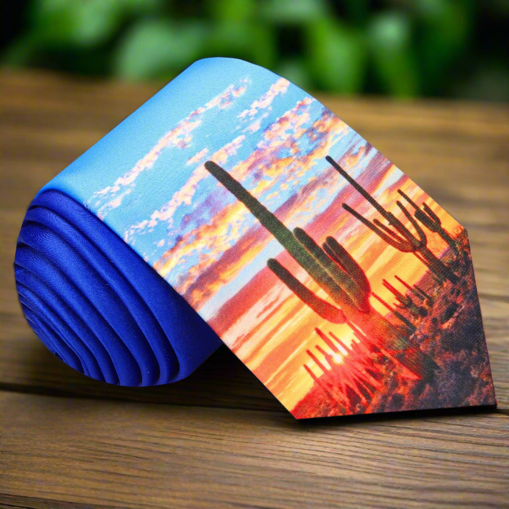 カラフル　STYLE　tie　YUKKIY　セット Arizona Sunset Necktie