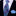 View 2 Blue and Purple Plaid Tie and Blue Square