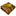 A Yellow, Copper Abstract Large Crest With Small Burst and Checks Pattern Silk Pocket Square