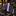 Dark Blue White Red Stripe Tie