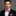 Pink with White Vines Bow Tie and Square on Man Wearing Suit