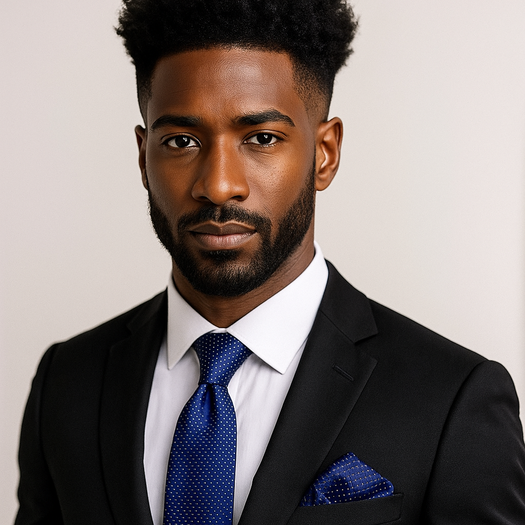 Gold Standard Geometric Necktie