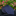 Blue patterned tie on a dark surface with blurred flowers in the background
