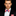 White, Red and Blue Stripe and Stars Bow Tie and Square on Man Wearing Suit