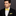 Man Wearing Yellow Bow Tie and Square