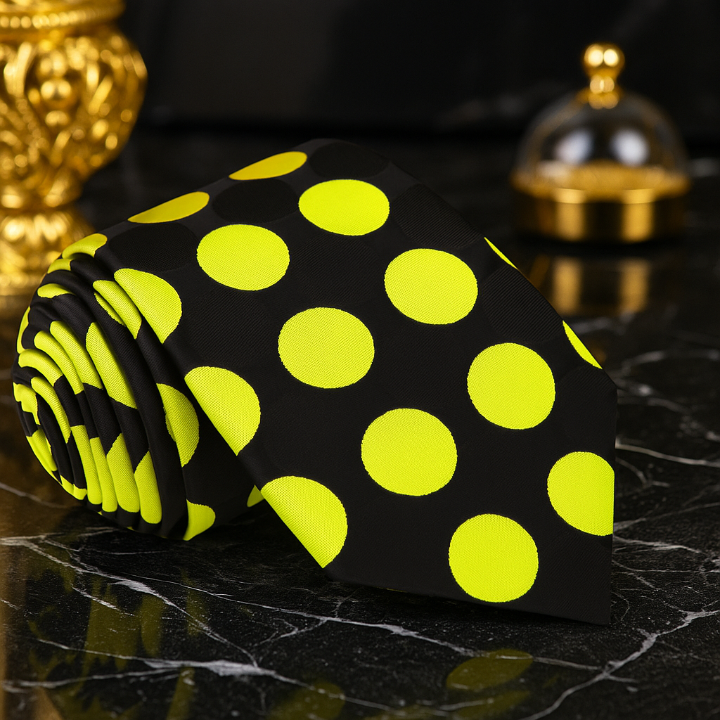 "There Goes That Polka" Necktie