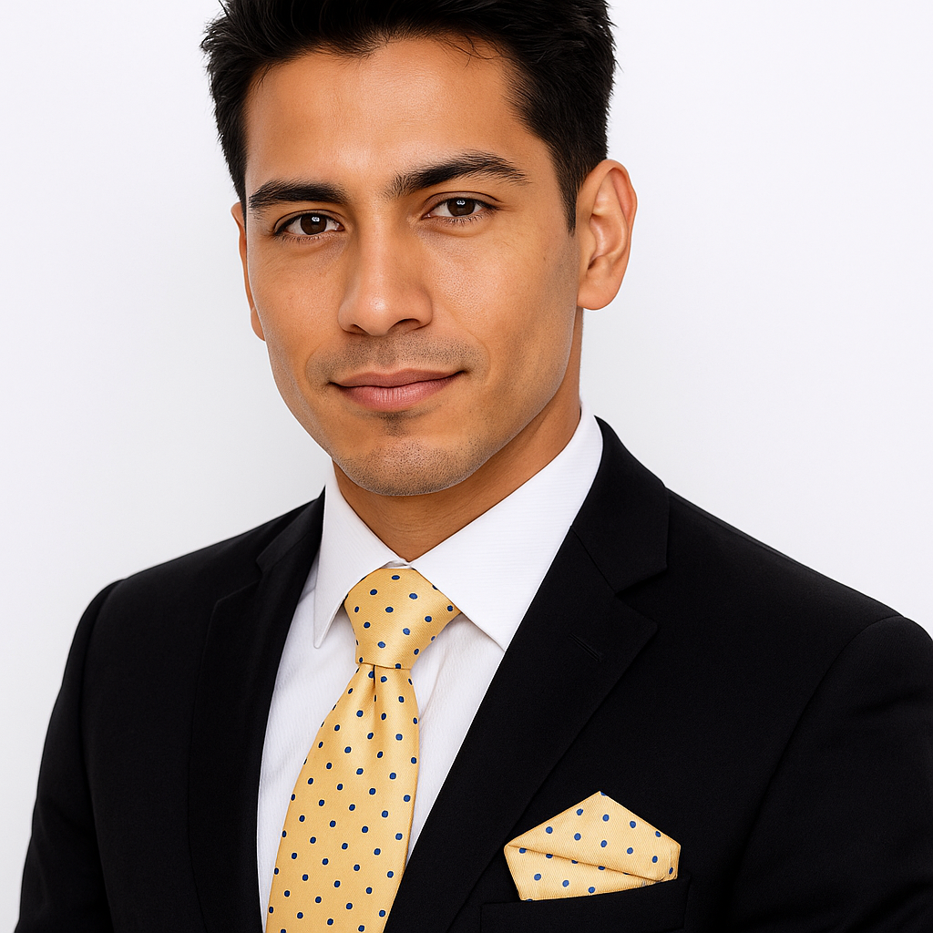 Milan Polka Necktie