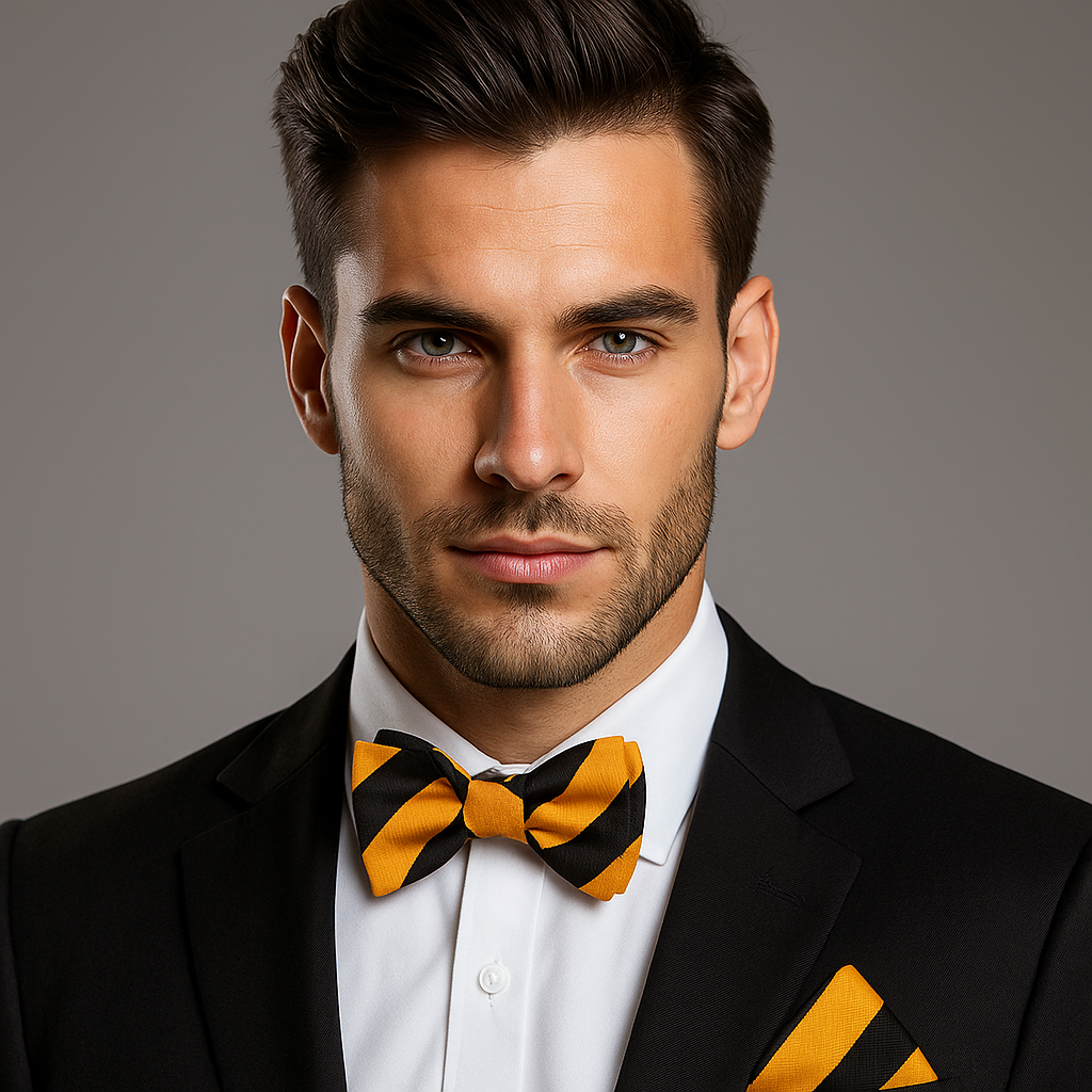 Eastbrook Stripe Bow Tie