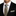 Yellow, Orange Check Tie and Square on man wearing suit