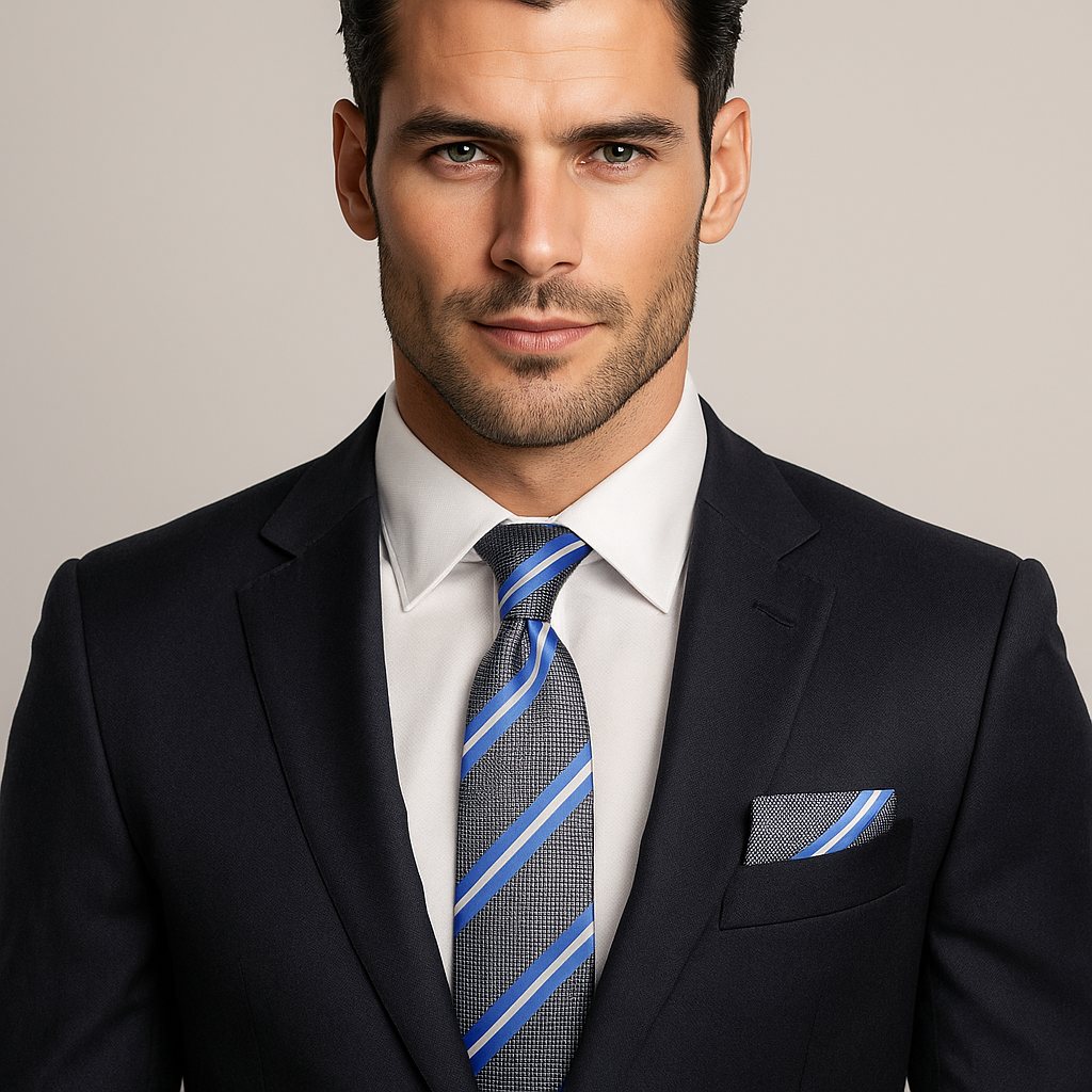 Dapper Stripe Necktie