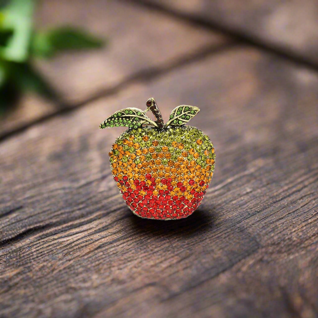 Small Apple Lapel