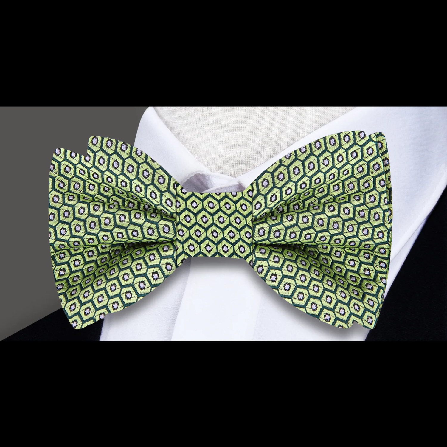 Green Avocados Bow Tie  