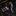 black plaid thin tie and square