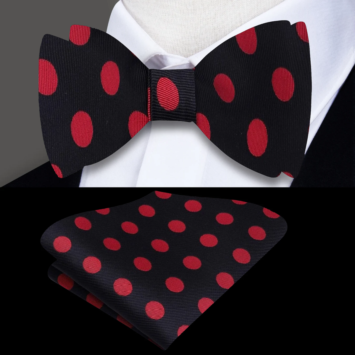 polka bow tie