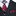 Main: A Black, Red, White Plaid Pattern Necktie With Matching Pocket Square||Red, Black, White