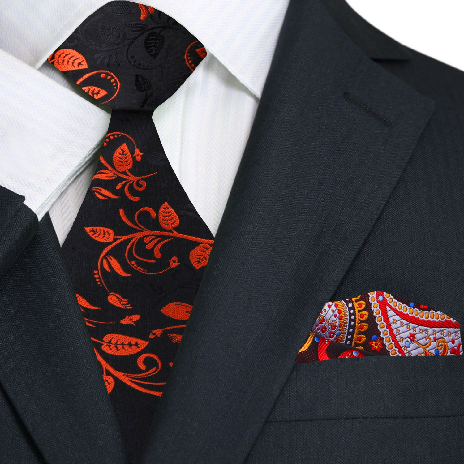 Copper Vines Necktie