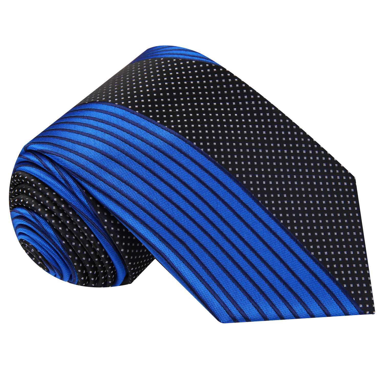 Blue, Black United Tie  