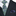 Blue, Green Paisley Necktie and Accenting Square