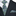 Blue, Green Paisley Necktie and Square View 21