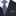 Blue, Red, Grey Check Necktie and Square