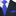 A Light Blue, Blue, Yellow Polka Dot Pattern Necktie, Matching Pocket Square