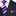 Black suit with a pink and blue striped tie and matching pocket square.