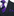 Main 1: A Dark Blue, Purple Stripe Pattern Silk Necktie, With Matching Pocket Square