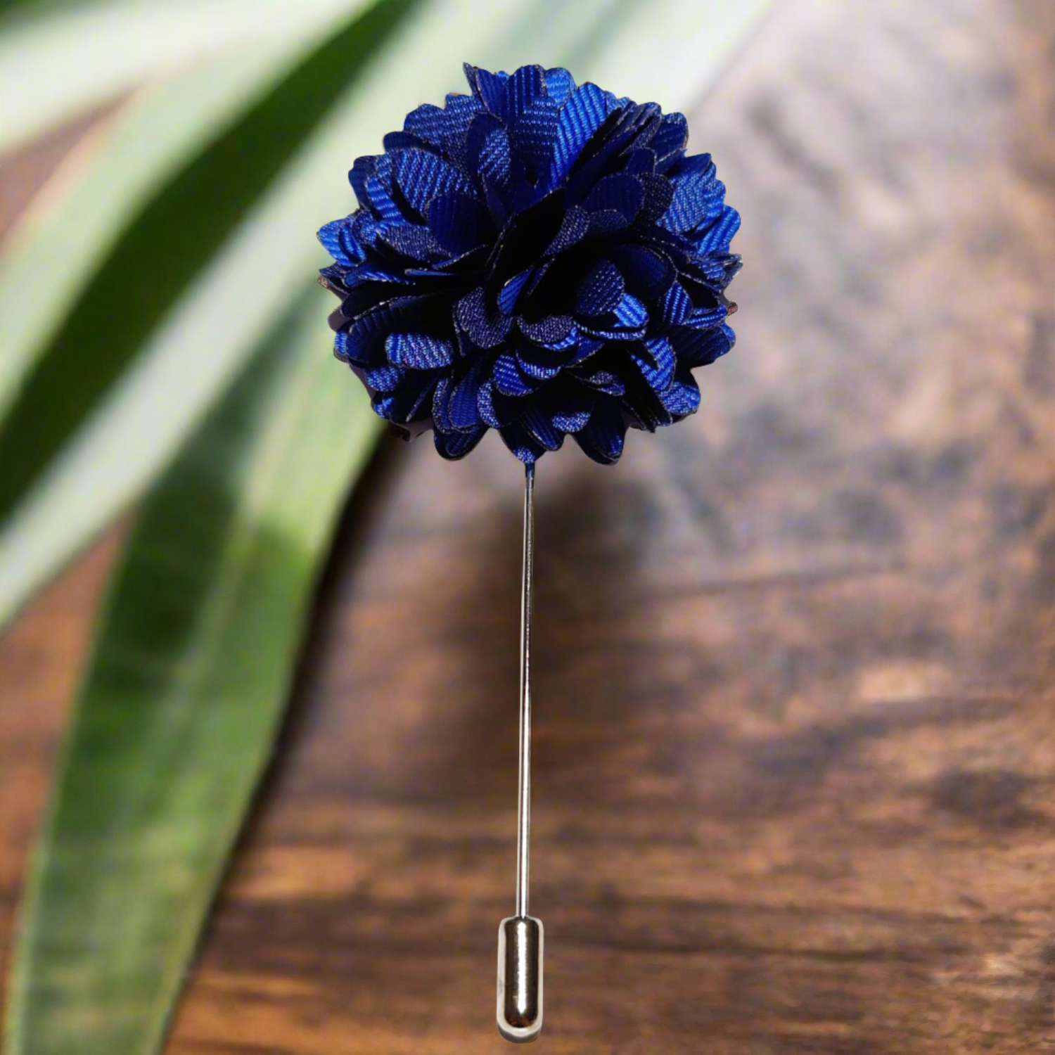 Blue Blossom Lapel Pin