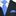 Blue, White Geometric Tie and Pocket Square