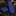 Blue with White Stripes Tie and matching square