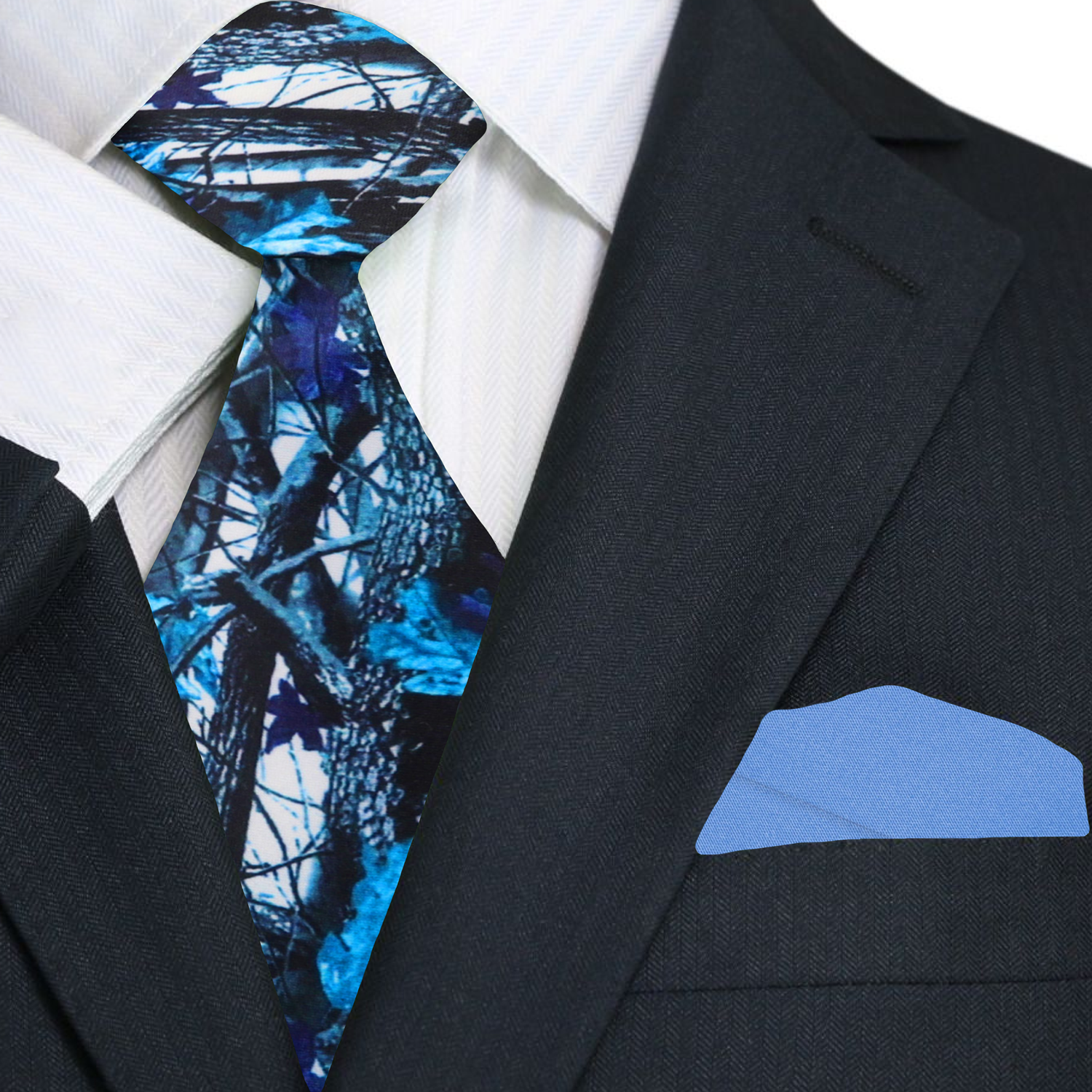 Wooded Camouflage Necktie
