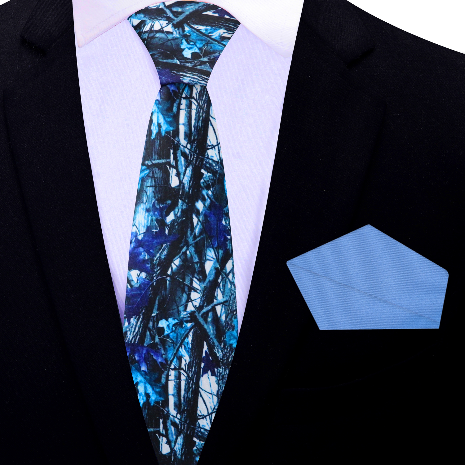 Wooded Camouflage Necktie