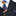 Blue, Orange, White Plaid Necktie and Main Square