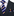 A Dark Blue, Gold, White Stripe Pattern Silk Necktie, Matching Pocket Square