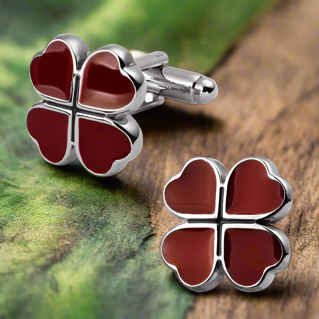 Reddish Brown Cufflinks