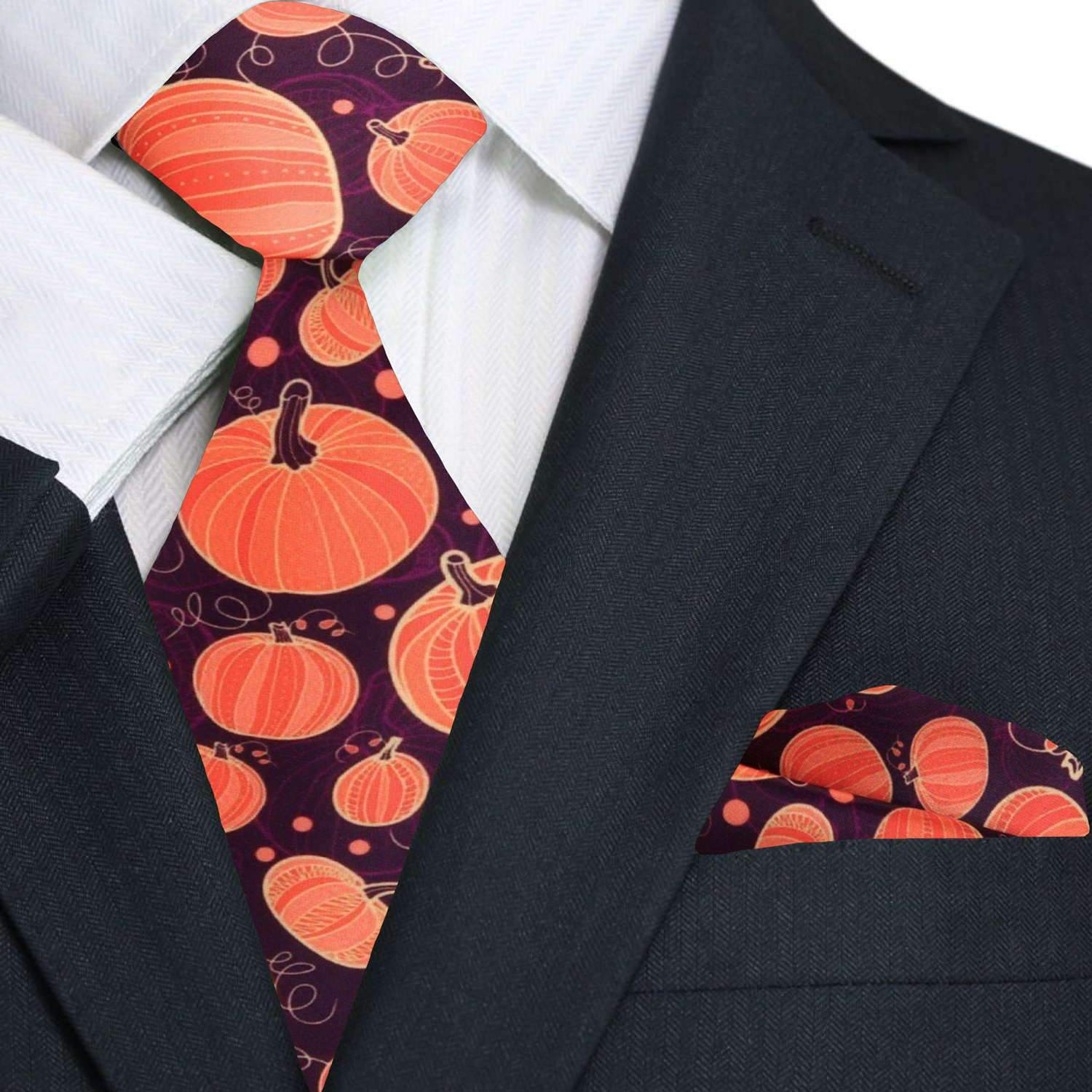 Premium Pumpkin Tie