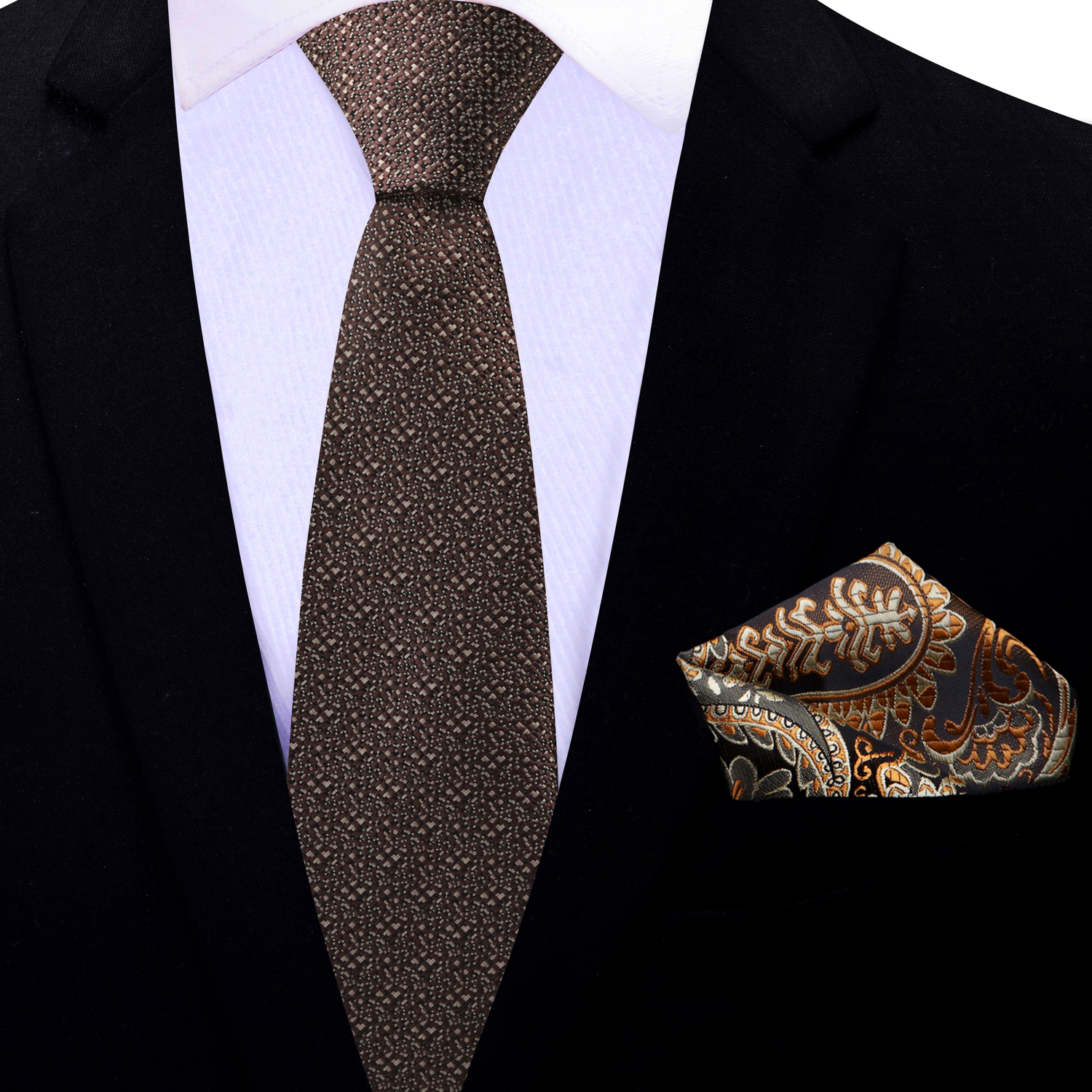 Rich Oak Brown Necktie