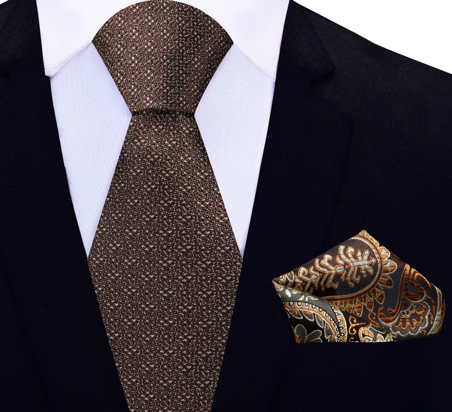 Rich Oak Brown Necktie