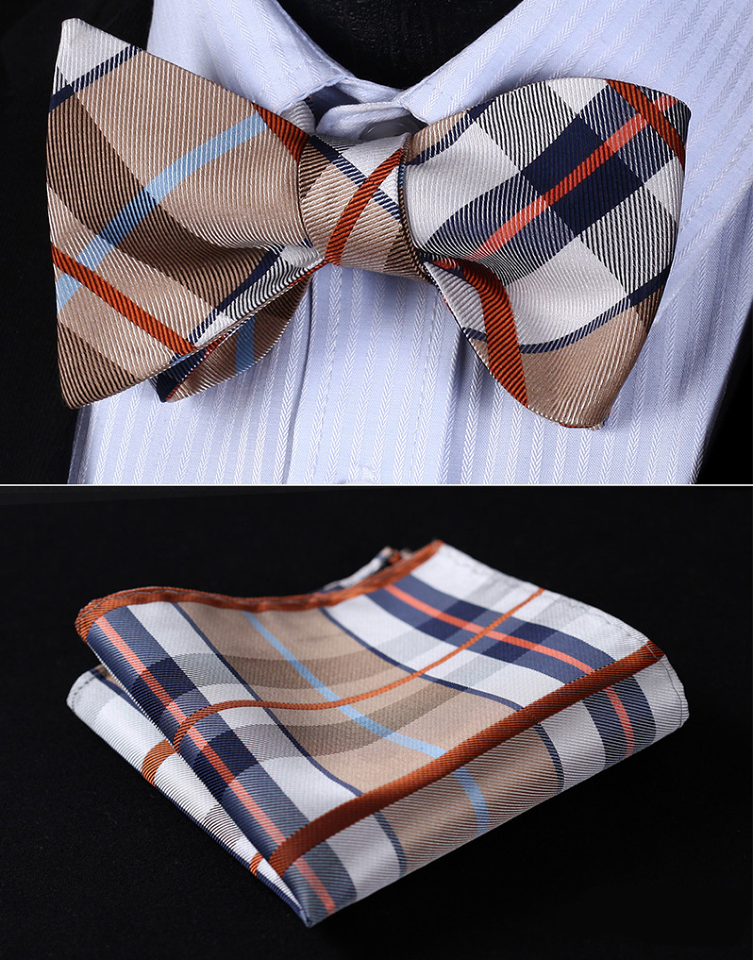 Quintessential Plaid Bow Tie